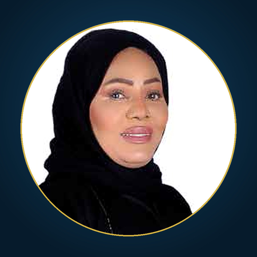 Portrait of Muna Al-Farhan